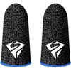 5Pcs Black Finger Cover Game Controller Sweat Proof Non-Scratch Sensitive