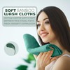 Towelogy Bamboo Face Cloth Makeup Remover Facial Cleansing Cloths Super