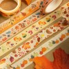 YUBBAEX 10 Rolls Four Seasons Washi Tape Set Yellow Leaves