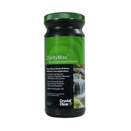 Crystal Clear Clarity Max 453 Grams, Natural Bacteria to Improve Clarity of Fish Ponds 1lb/453 grams