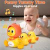 Baby Musical Duck Toys Set with 2 Baby Ducks for