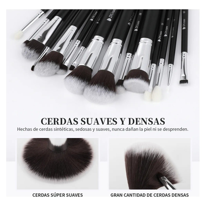 Ducare 15 Piezas 100% Original Brochas