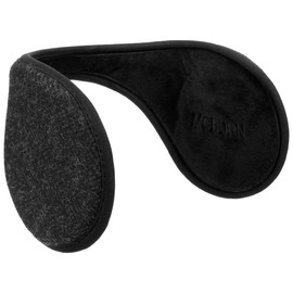 McBURN Herringbone Ear Warmers Women/Men - Earbands Earmuffs with Lining Winter Autumn Winter, darkblue