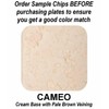 Stonique® Stone Switchplate - Double Switch (Cameo)