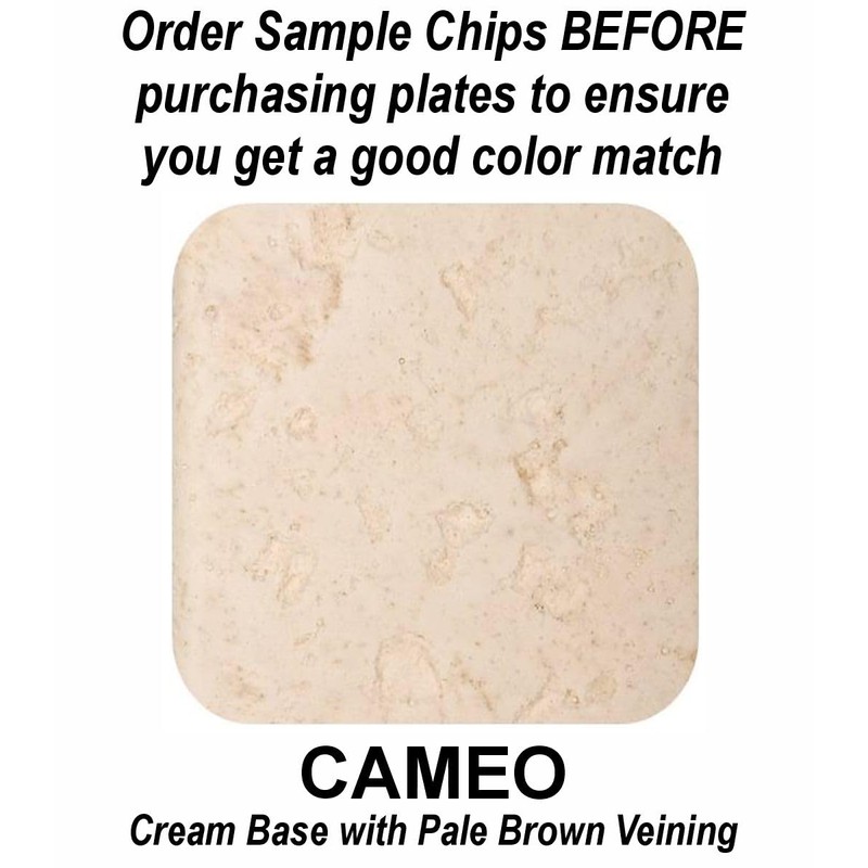 Stonique® Stone Switchplate - Double Switch (Cameo)