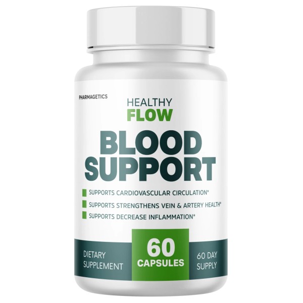 pharmagetics Healthy Flow Blood Support, Cardiovascular Circulation - 60 Capsules