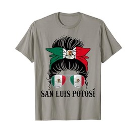 San Luis Potosi Mexico Pride Mexican Flag State T-Shirt