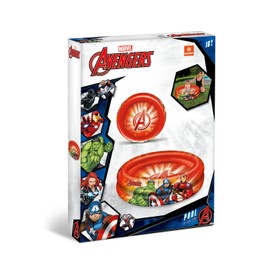 Mondo Toys - AVENGERS | 2 Rings Pool - Inflatable Pool - 2 Rings - Diameter 100 cm - +10 Months - 16913