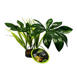 Komodo Komodo Jungle Canopy, Habitat Decor, Artificial Plant for Reptile, Reptile Plant, Terrarium Plant, Vivarium Plant, 1 Count (Pack of 1)