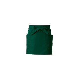 Seven Uniform CT2567-8 Short Apron, Dark Green, One Size Fits All, green (dark green)