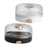 Mikinona 2pcs Magnetic Spice Jars Fridge Condiment Containers for Seasonings