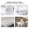 50Pcs Shower Drain Hair Catcher Fiberglass Practical Convenient Dense Mesh
