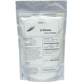 NuSci Pure D-Ribose Powder AJI92 Quality Standard (2270 Grams (5.0 lb))