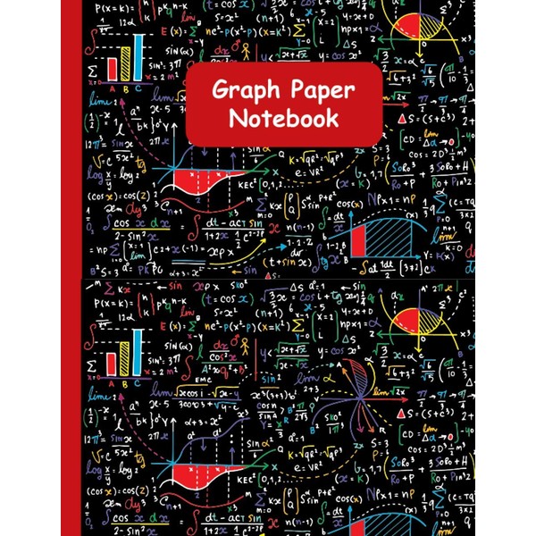 Graph Paper Notebook for Students: Large Grid Composition Notebook for