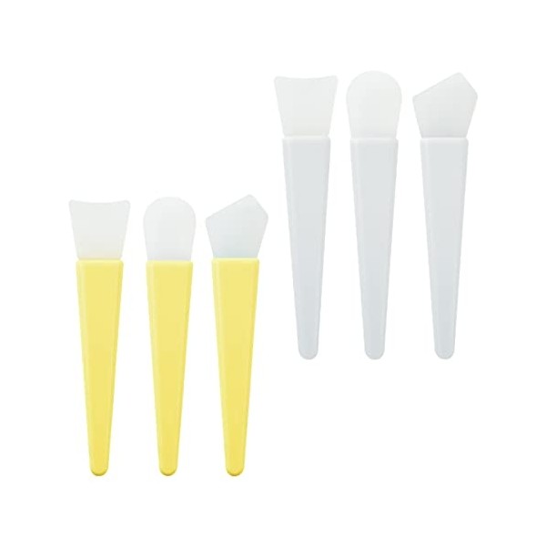 2sets Face Mask Applicator Brush Silicone Facial Mud Brush Beauty