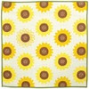 Hamamonyo Washed Towel Handkerchief, Sunflower Dzukushi