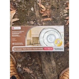 Utilitech Globe Electric 4" Dimmable Downlight Swivel Spotlight Recessed Lighting Kit