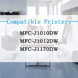 ColorPrint Compatible LC401XL Ink Cartridge Replacement for Brother LC401 LC401C LC401M LC401Y LC 401XL for MFC-J1010DW MFC-J1012DW MFC-J1170DW Printer (Cyan, Magenta, Yellow, 3-Pack, High Yield)