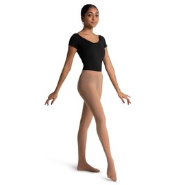 Capezio womens Ultra Soft Low-rise tights, Light Suntan, Small-Medium US