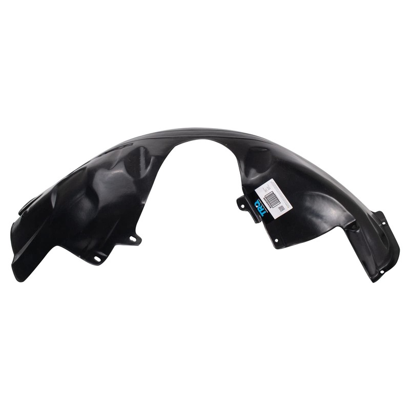 TRQ Front Left Inner Fender Liner Black Drivers Side Compatible