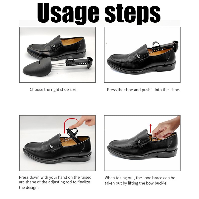 PRVCFZ 2 Pairs of Shoe Stretchers, Shoe Rack Shaper, Tree