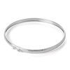 jewellerybox Sterling Silver Diamond Cut Bangle