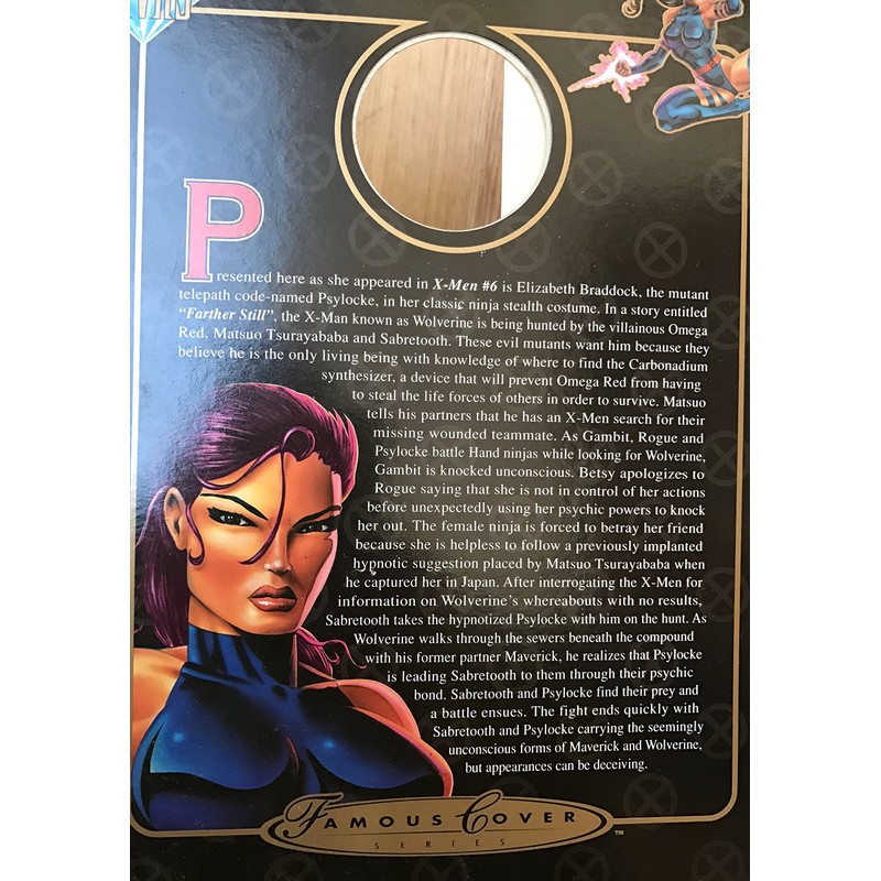 Psylocke from X-Men (Famous Cover series)