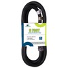 CoilPro 6FT Outdoor Extension Cord-16/3 SJTW Durable Extension Cable with