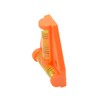 Mini Triangle T Level Tool 2 Bubbles Vertical Horizontal Orange,
