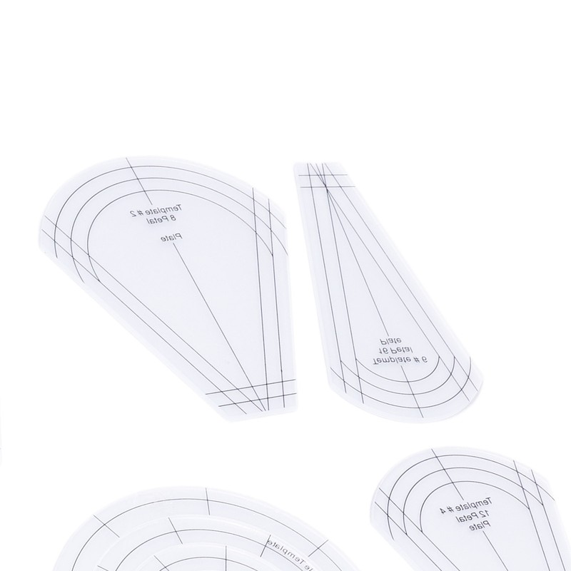 Quilting Rulers Shaped Patch Work Template Tool Ruler DIY Transparent