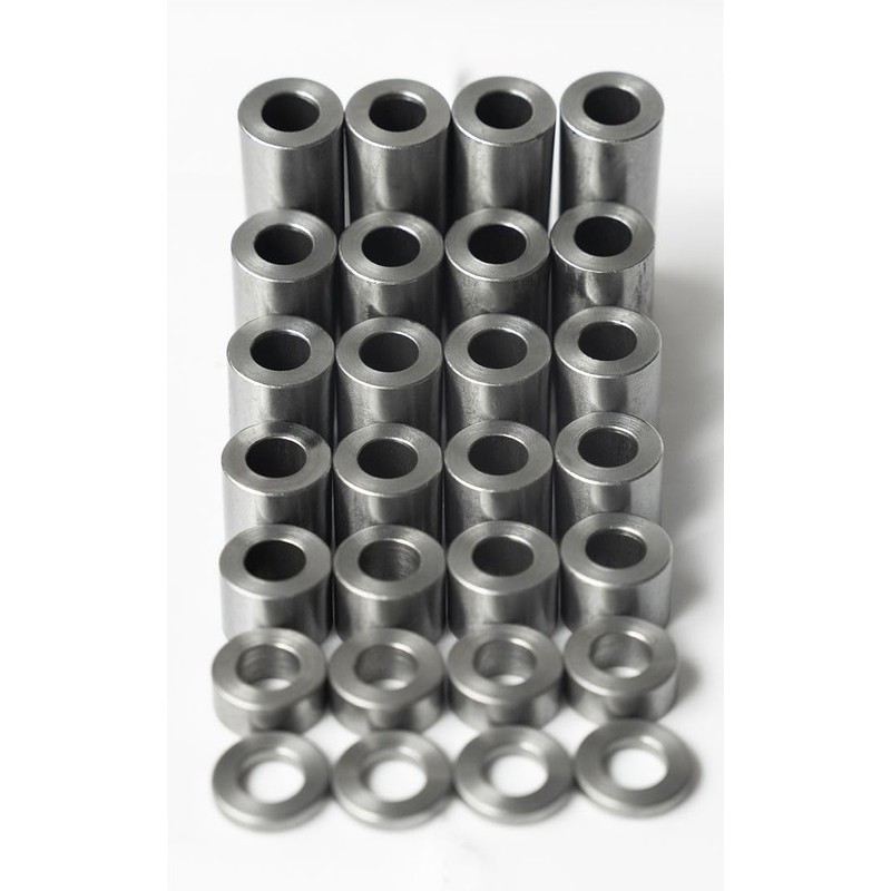 Steel Spacer 1/2" OD x 1/4" ID, Round Spacer Unthreaded