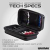 WINMAU Armor G1 Darts Wallet - Black. The dart case