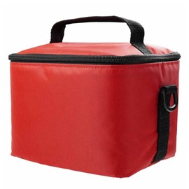 caseroxx Carrying Bag for Tonie and Tiger Box for Carrying Around The Neck with Unique red Design, Suitable for Children