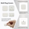 Wall Electric Outlets Insulation Gaskets - 60pcs Set Energy Efficiency