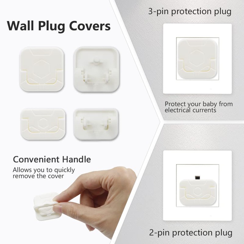 Wall Electric Outlets Insulation Gaskets - 60pcs Set Energy Efficiency