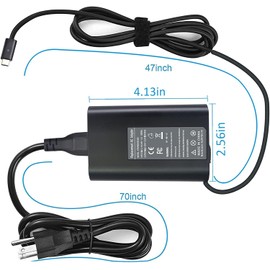 65W 45W AC Adapter Charger Replacement for DELL USB-C