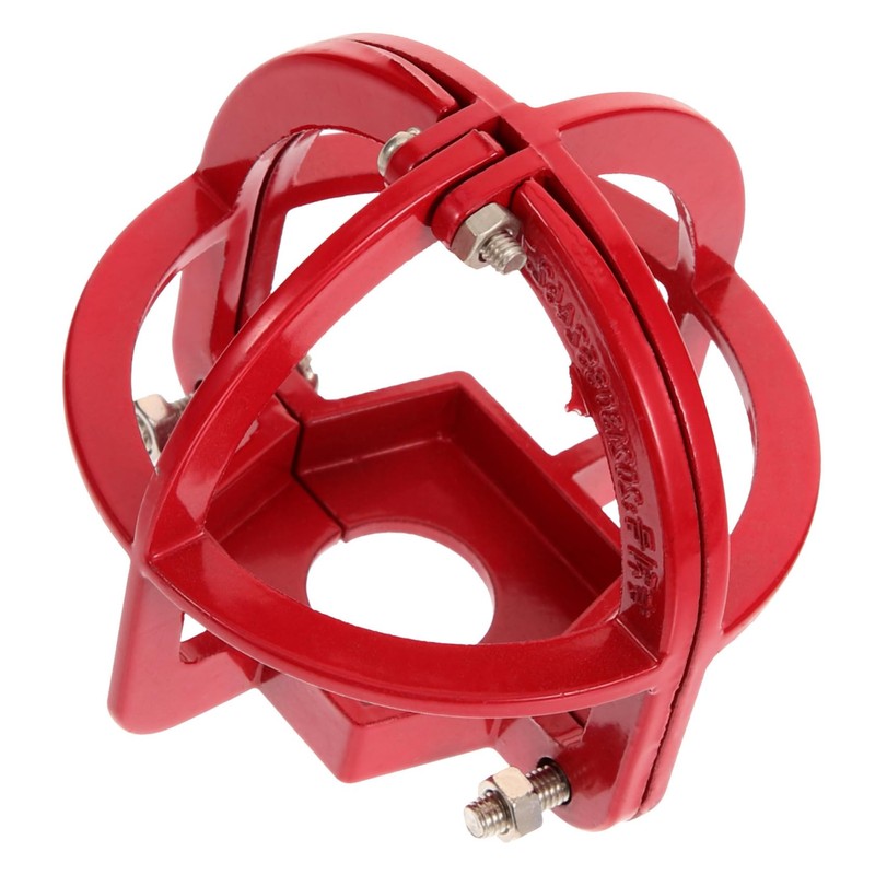 Gatuida 2pcs Fire Sprinkler Head Protector Metal Sprinkler Guard Cover
