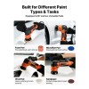 "600W 6-Speed Car Buffer Polisher Waxer Kit (1.2"/2"/3") for Cars