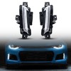 KAKABAS LED DRL Fog Lights Compatible with 2016-2018 Chevy Camaro