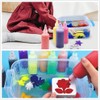 8 Pcs Small Squeeze Bottles 50ml Tip Applicator Bottle Plastic
