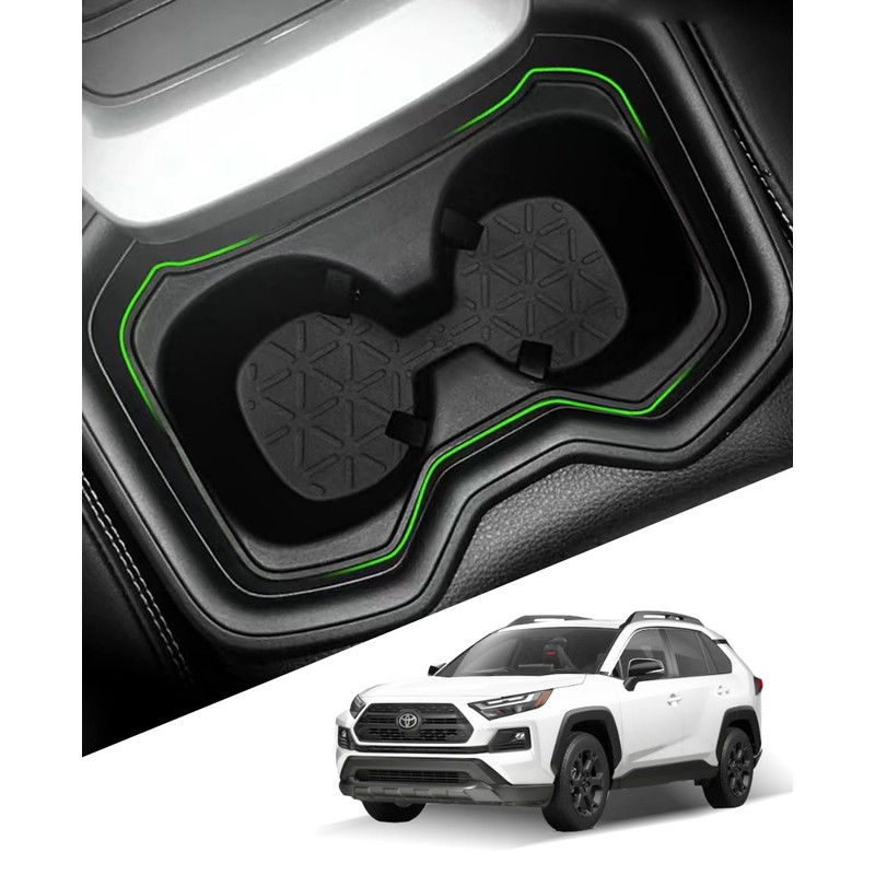 Car Cup Holder Inserts for Toyota RAV4/RAV-4 Accessories 2019 2020
