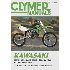 SERVICE MANUAL KAWASAKI, Manufacturer: CLYMER, Manufacturer Part Number: M448-2-AD, Stock Photo - Actual parts may vary.