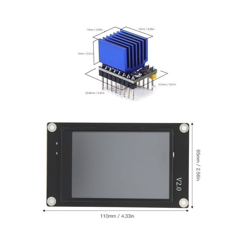 3D Printer Motherboard Kit Laser Engraver Control Board 32bit Wifi