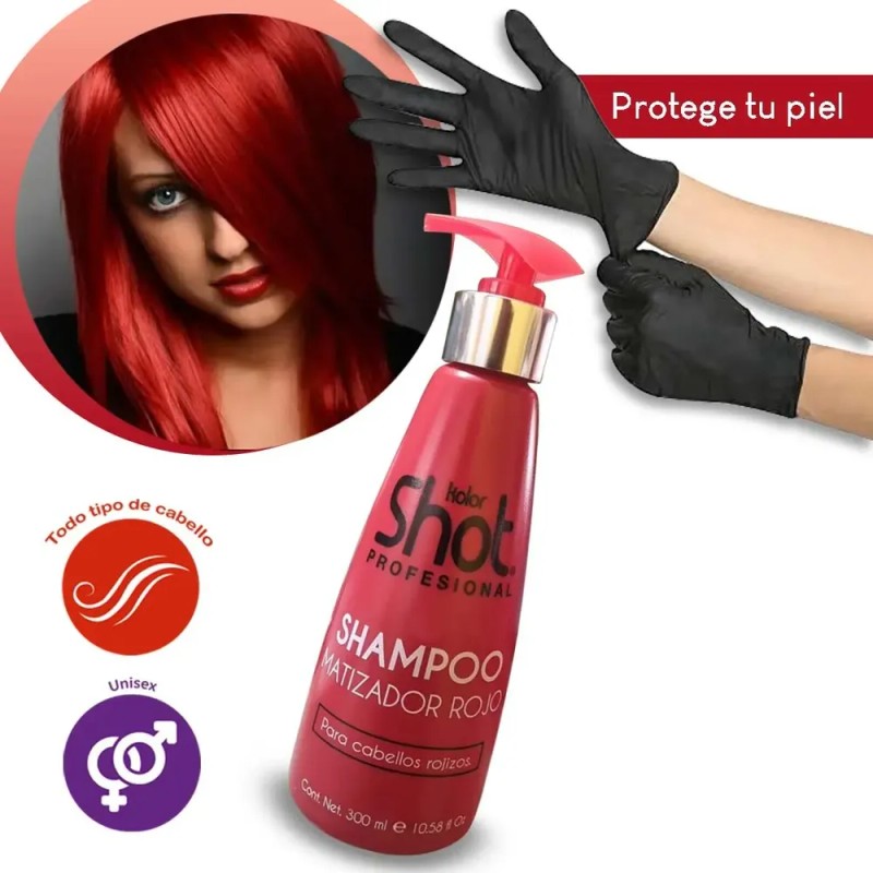 Shampoo Matizador Rojo Revive Tu Color Y Brillo + Regalo