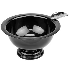 Stinky Cigar Personal Size Ashtray - Compact, Durable Windproof Stainless Steel Design with 1 Stirrup, Deep Bowl, Heat Resistant & Easy to Clean - Perfect Solo Smoker's Companion - Black Nickel Plated