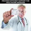 2PCS ECG Ruler 7 Step - Plastic ECG Card -
