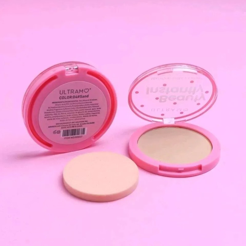 Ultramo Polvo Traslucido Suelto+polvo Compacto Ultramo Beauty Instan