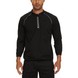 NINGMI Sauna Suit for Men Sauna Jacket Zipper Long Sleeves Sweat Sauna Suits Top Boxing Fitness Workout