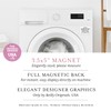 Reilly Originals 3.5x5 Inch Designer Magnet, Clean Lint Trap Before