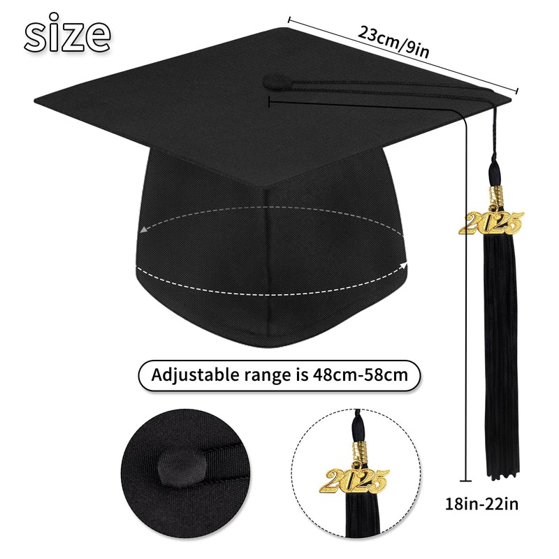 Sinaikepoo Bachelor Hat Graduation Hat 2025 Graduation Hat for Bachelor